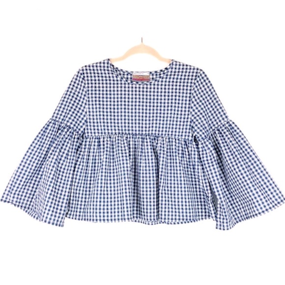 The RAGGED PRIEST Urban Renewal Urban Outfitters Checkered Crop - Picture 2 of 4